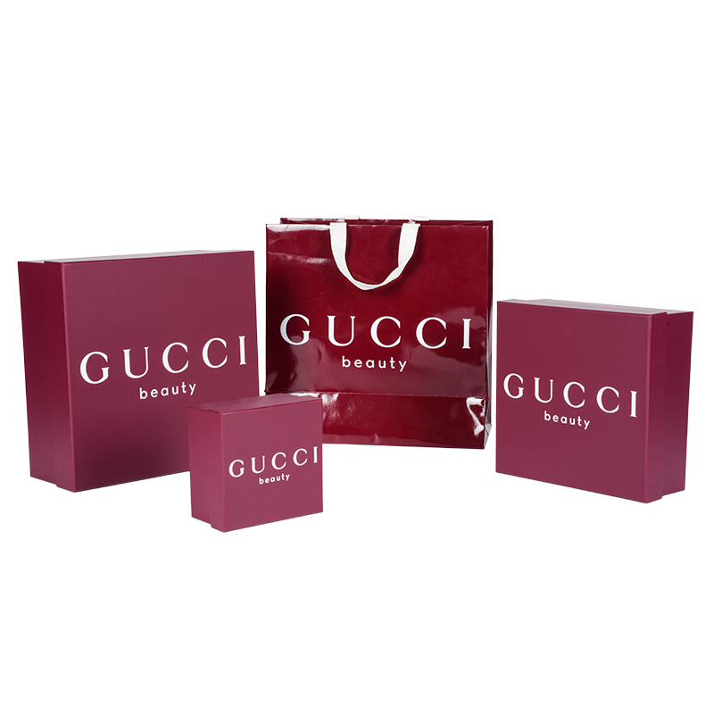 Ofsetová potištěná papírová krabička ve stylu zásuvky pro balení péče o pleť