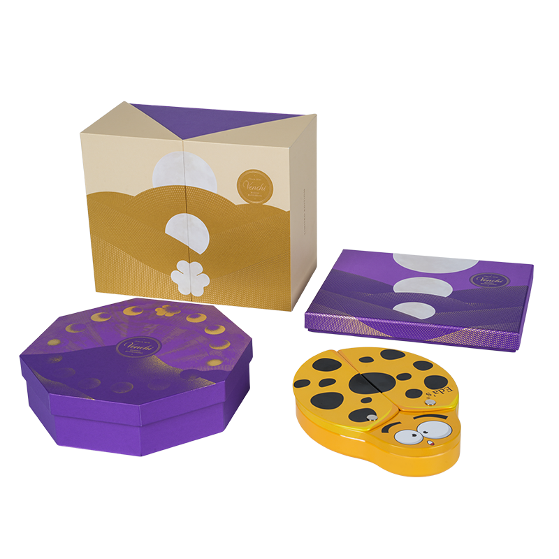 Pevná dvoudveřová krabička na balení čokolády