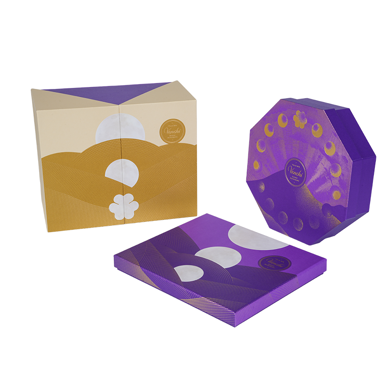 Pevná dvoudveřová krabička na balení čokolády