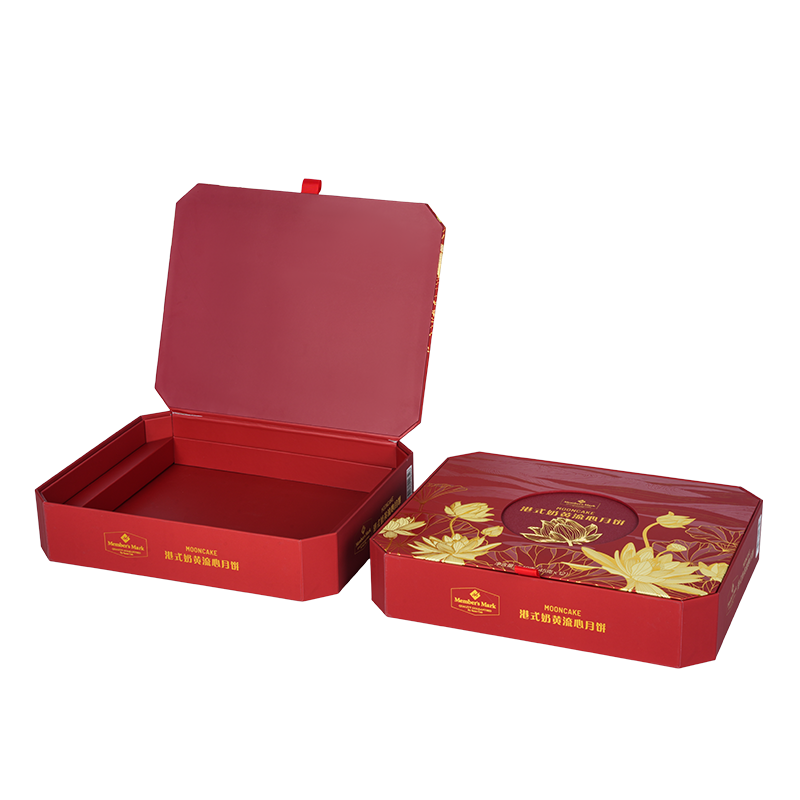 Pevná dvoudveřová krabice na balení dortů