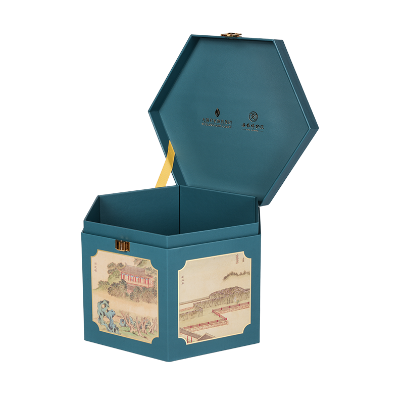 Pevná dvoudveřová krabice na balení dortů