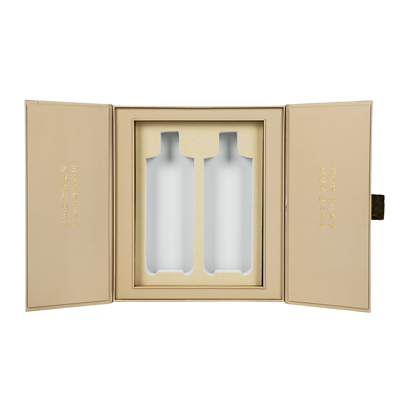 Pevná dvoudveřová dárková krabička na jedlý olej