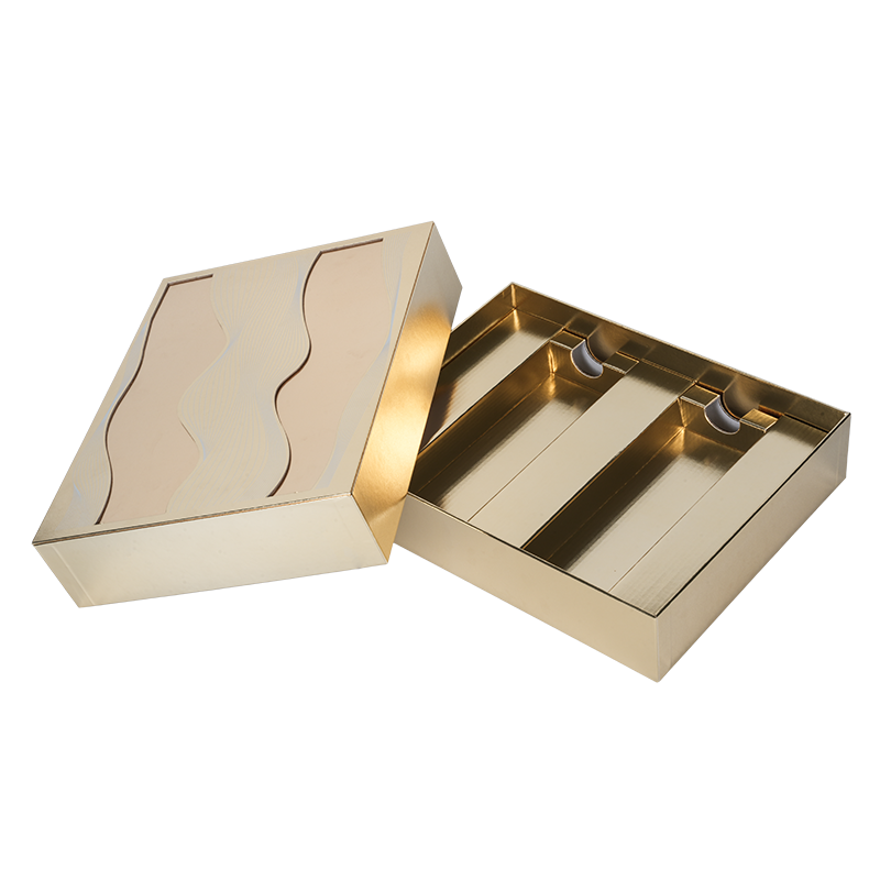 Pevná dvoudveřová dárková krabička na jedlý olej