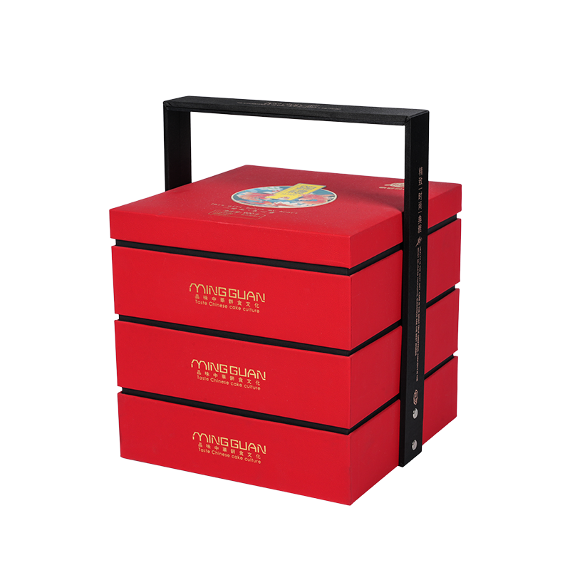 Pevná dvoudveřová krabice na balení dortů