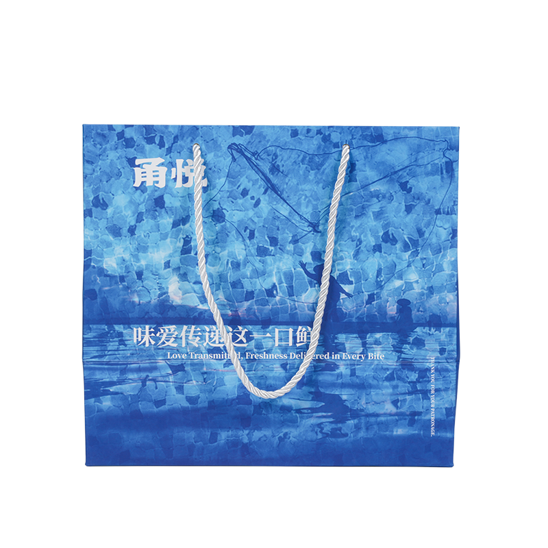 Středně měkká kraftová papírová taška s sebou