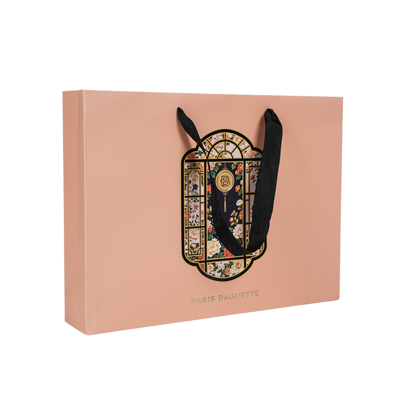 Voděodolná taška na dorty z kraft/bílé lepenky